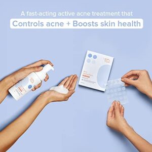 Nua Active Acne Control Combo : Pore Cleansing Face Wash 2 Sizes: 12 mm & 10 mm