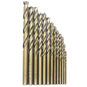 ANKEBO 13PCS Cobalt Drill Bit Set - Metric M35 Steel Extremely Heat Resistant Twist Bits with Straight Shank to Cut Through Hard Metals Such as Stainless & Cast Iron 5percent HSS-CO