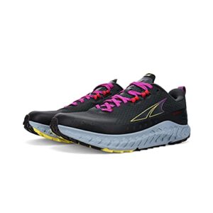 ALTRA Women's AL0A7R72 Outroad Trail Running Shoe, Dark Gray/Blue - 9.5 M US