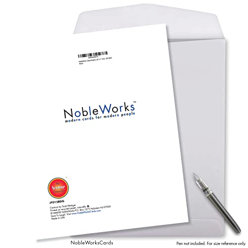 NobleWorks, Catnip Dispensary - Hysterical Birthday Greeting Card Greeting Card (8.5 x 11 Inch) - J9315BDG