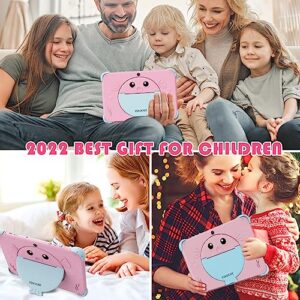 Kids Tablet 10.1 inch Toddler Tablet for Kids WiFi Kids Tablets Android with Dual Camera Android 11.0 2GB 32GB ROM 1280x800 HD IPS Touchscreen Parental Control YouTube Neflix (Pink)