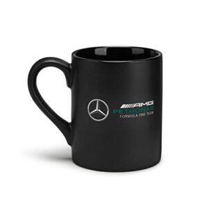 mercedes amg petronas formula one team - official formula 1 merchandise - logo mug - black - 310ml