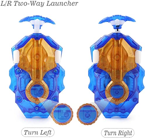 Battling Tops Burst Battle B-189 Guilty Longinus Kr MDS-2 Gyro Toys for Kids with B-184 Custom Bey Launcher