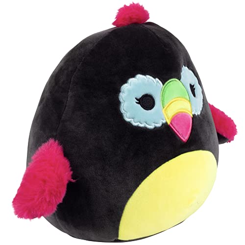 Squishmallows 8" Tito The Toucan - Official Kellytoy Adorable Plush - Cute and Soft Bird Stuffed Animal Toy - Great Gift for Kids