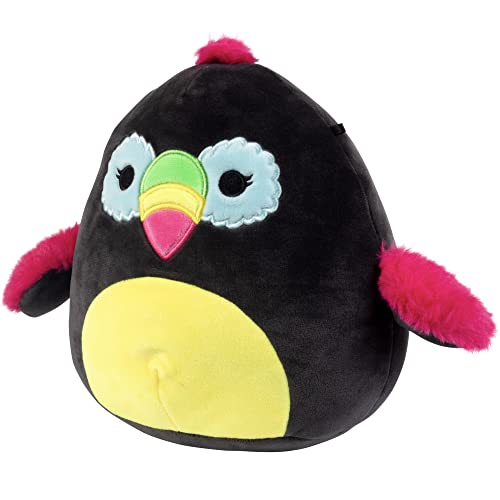 Squishmallows 8" Tito The Toucan - Official Kellytoy Adorable Plush - Cute and Soft Bird Stuffed Animal Toy - Great Gift for Kids