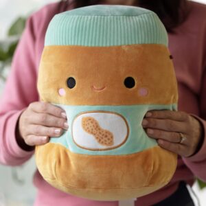 Squishmallows 10" Antoine The Peanut Butter - Officially Licensed Kellytoy Plush - Collectible Soft & Squishy Stuffed Animal Toy - Add to Your Squad - Gift for Kids, Girls & Boys - 10 Inch