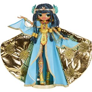 LOL Surprise OMG Fierce Collector Cleopatra Fashion Doll- Limited Edition 11.5" Premium Collector Doll with Luxe Blue & Gold Royal Outfit Accessories, Holiday Toy, Great Gift for Ages 4 5 6+ Years Old