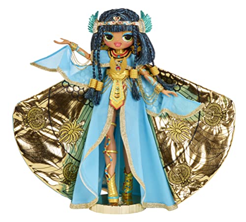 LOL Surprise OMG Fierce Collector Cleopatra Fashion Doll- Limited Edition 11.5" Premium Collector Doll with Luxe Blue & Gold Royal Outfit Accessories, Holiday Toy, Great Gift for Ages 4 5 6+ Years Old