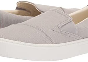 TOMS Women's Devon Sneaker, Mid Grey Textured, 8.5