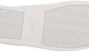 TOMS Women's Devon Sneaker, Mid Grey Textured, 8.5