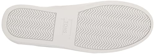 TOMS Women's Devon Sneaker, Mid Grey Textured, 8.5