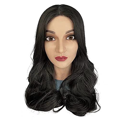 Realistic Silicone Female Mask Yennefer Crossdressing Headwear Masks For Crossdressers Cosplay Halloween DragQueen