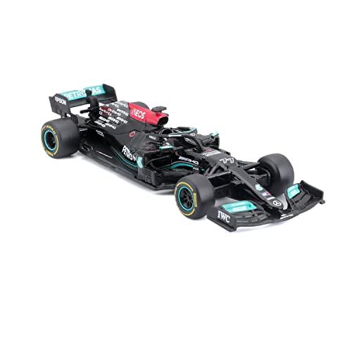 Bburago B18-38038B 1:43 F1 Mercedes AMG W12 E-Performance BOTTAS, Assorted Designs and Colours