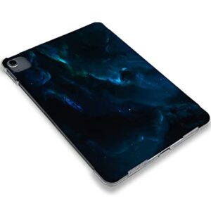 Kawaii Outer Space Blue Starry Sky case Compatible with iPad Mini Air Pro 7.9 8.3 9.7 10.2 10.9 11 12.9 inch Pattern Cover New 2022 2021 Trifold Stand 3 4 5 6 7 8 9 Generation (10.2" 7/8/9 gen)