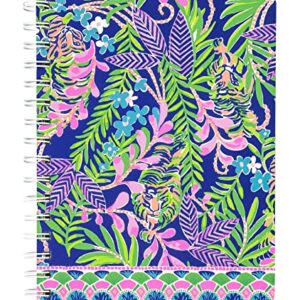 Lilly Pulitzer Hardcover Mini Spiral Notebook, 8.25" x 6.5" Small Journal with 160 College Ruled Pages, How You Like Me Prowl