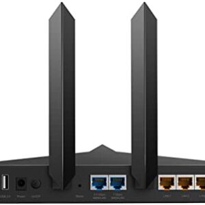 TP-Link - Archer 3200 Tri-Band Wi-Fi 6 Router - Black ARCHER-3200 (Renewed)