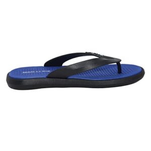 Mao Li Xie Men's Beach Flip Flops Comfort Supple Home Casual Thong Sandals Outdoor (10, Blue, numeric_10)