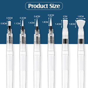 Alcohol Ink Blending Tool Set, Blending Pens Brush, Multiple Tip Shapes Detailing Swabs, Blower Ball, Ink Handle and Replacement Foams for Card Making Embossing Painting Rendering