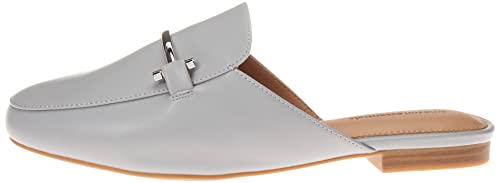 Amazon Essentials Women's Buckle Mule, Grey, 12 Wide