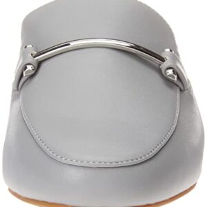 Amazon Essentials Women's Buckle Mule, Grey, 12 Wide