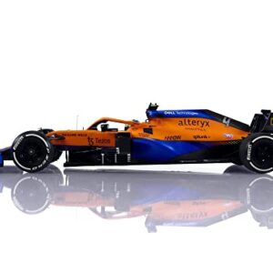 Minichamps 530213304 1:18 Mclaren F1 Team MCL35M-Lando Norris-2nd Place Italian GP 2021 Collectible Miniature Car, Multicoloured