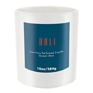 Enesco Izzy and Oliver Destinations Bali Scented Jar Candle, 10 Ounce, Ocean Mist