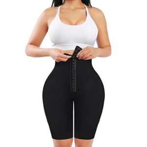 feelingirl shapewear for women tummy control waist trainer short body shaper plus size thigh slimmer butt lifting