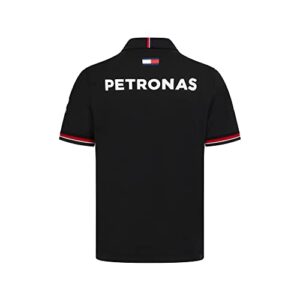 Mercedes AMG Petronas Formula One Team - Official Formula 1 Merchandise - 2022 Team Polo - Black - S