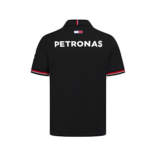 Mercedes AMG Petronas Formula One Team - Official Formula 1 Merchandise - 2022 Team Polo - Black - S