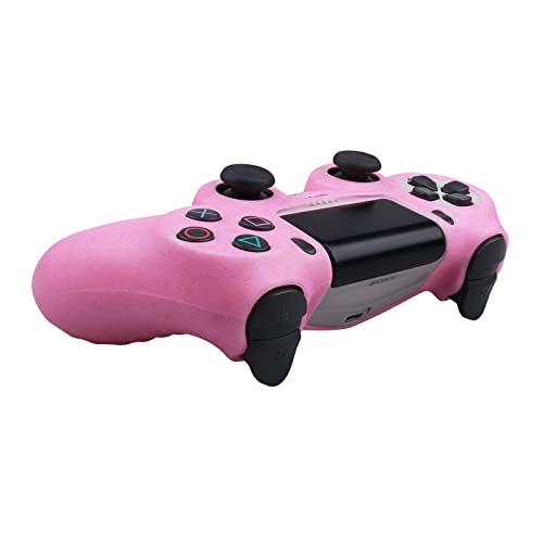 RALAN Controller Skin for PS4 Glitter Anti-Slip Silicone Cover Protector Compatible with PS4 Slim/PS4 Pro Wireless/Wired Gamepad Controller with 4 Cat Paw Thumb Grip Caps & Black Pro Thumb Grip x 8.