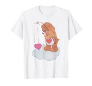 care bears tenderheart bear love fishing t-shirt