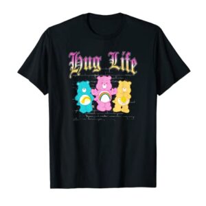 Care Bears Hug Life Urban Group Poster T-Shirt