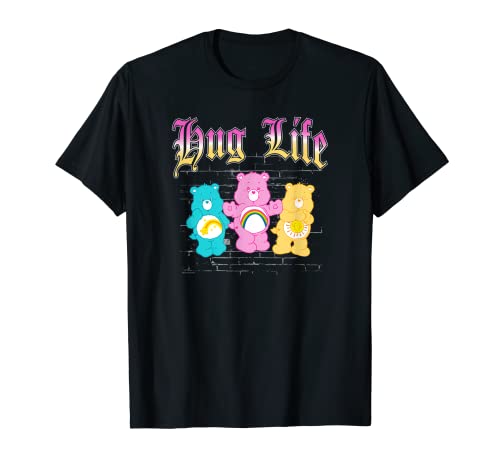 Care Bears Hug Life Urban Group Poster T-Shirt