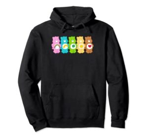 care bears standing together group pullover hoodie