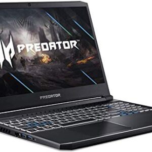 Acer Flagship Predator Helios 300 Gaming Laptop 15.6” FHD IPS 144Hz 10th Gen Intel 6-Core i7-10750H 32GB RAM 1TB SSD GeForce RTX 3060 6GB Backlit USB-C Win10 Black + HDMI Cable (Renewed)