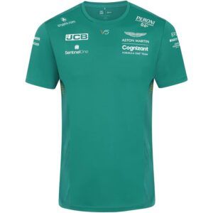 f1 aston martin cognizant 2022 men's sebastian vettel team t-shirt (xs) green