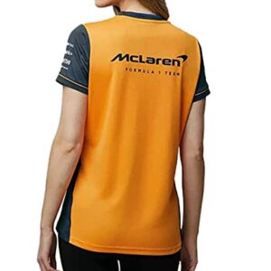 McLaren F1 Women's 2022 Team Replica Set Up T-Shirt (L, Orange)