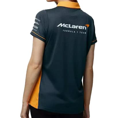 McLaren F1 Women's 2022 Team Polo Shirt (S, Dark Grey)