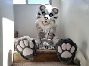 furrywu studio japan kemono kawaii cheetahs tiger cat fursuit teen costumes caribou full furry suit fursona kigurumi digitigrade anime