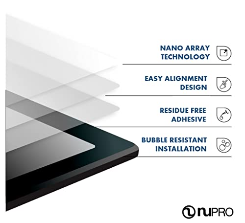 NuPro Anti-Glare Screen Protector for Amazon Fire 7 Tablet (12th generation, 2022 release), 2-pack