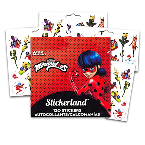 Zagtoon Miraculous Ladybug Ultimate Sticker Set - Miraculous Ladybug Party Supplies Bundle with Over 400 Stickers Featuring miraulous ladybug party supplies