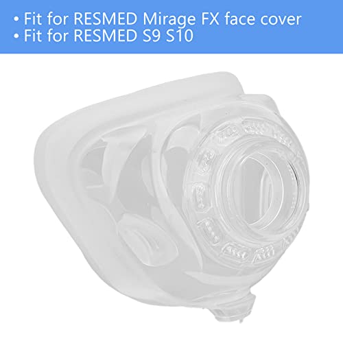 Resmed Mirage Fx Mask Cushion, Cpap Replacement Frame System Nasal Guard Replacement with Cushion, Fit for ResMed Mirage FX Nasal Guard(Widen)