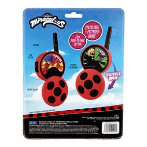 eKids Miraculous Ladybug Walkie Talkies for Kids, Indoor and Outdoor Toys for Kids and Fans of Miraculous Toys for Girls and Boys