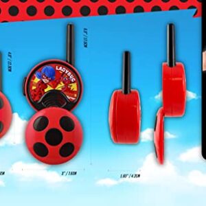 eKids Miraculous Ladybug Walkie Talkies for Kids, Indoor and Outdoor Toys for Kids and Fans of Miraculous Toys for Girls and Boys