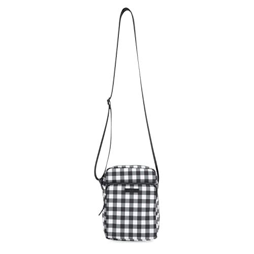 Nautica Oceanview Crossbody, Black Gingham