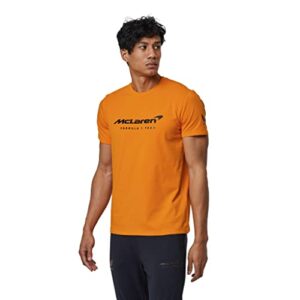 mclaren f1 men's lifestyle t-shirt (m, orange)
