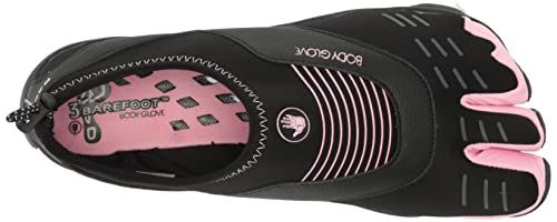 Body Glove Women's Cinch Water Shoe, Black/Prism Pink, 6