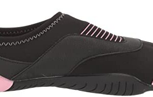 Body Glove Women's Cinch Water Shoe, Black/Prism Pink, 6