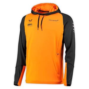 McLaren F1 Men's 2022 Team Hooded Sweatshirt (2XL) Orange