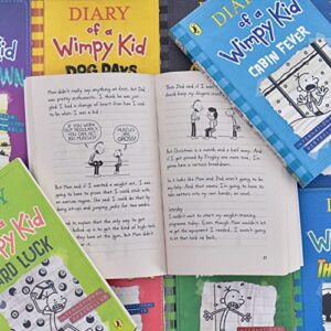 Jeff Kinney Diary of a Wimpy Kid 16 Books Collection Set, Complete Series 1-16 Books of Boxed Set, Paperback (2022030012)